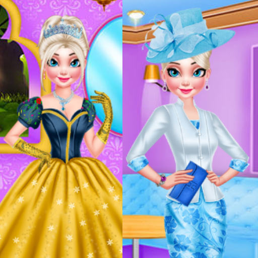 MAKEOVER ROYAL QUEEN VS MODERN QUEEN DRESSUP