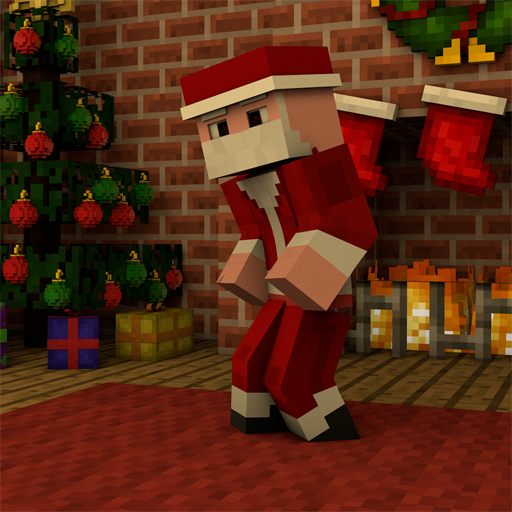 MineCraft Christmas Jigsaw  Puzzle