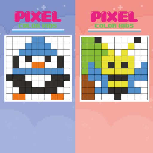 Pixel Coloring kids