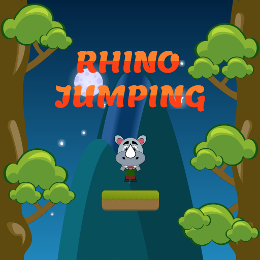 Rhino Jumping