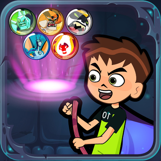 Ben 10 Halloween Bubble Shooter