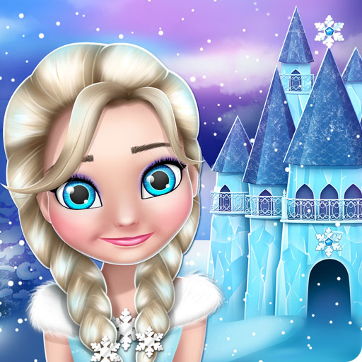 Ice Princess Doll House Design and Decoration Game