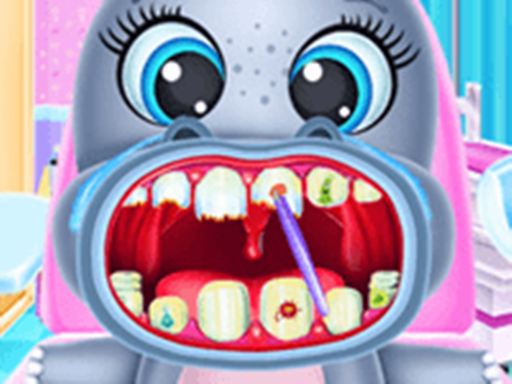 Baby Hippo Dental Care - Fun Surgery Game