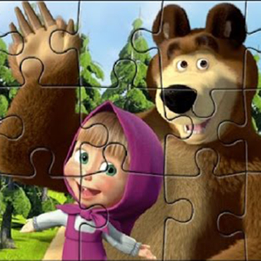 Masha Puzzle Time